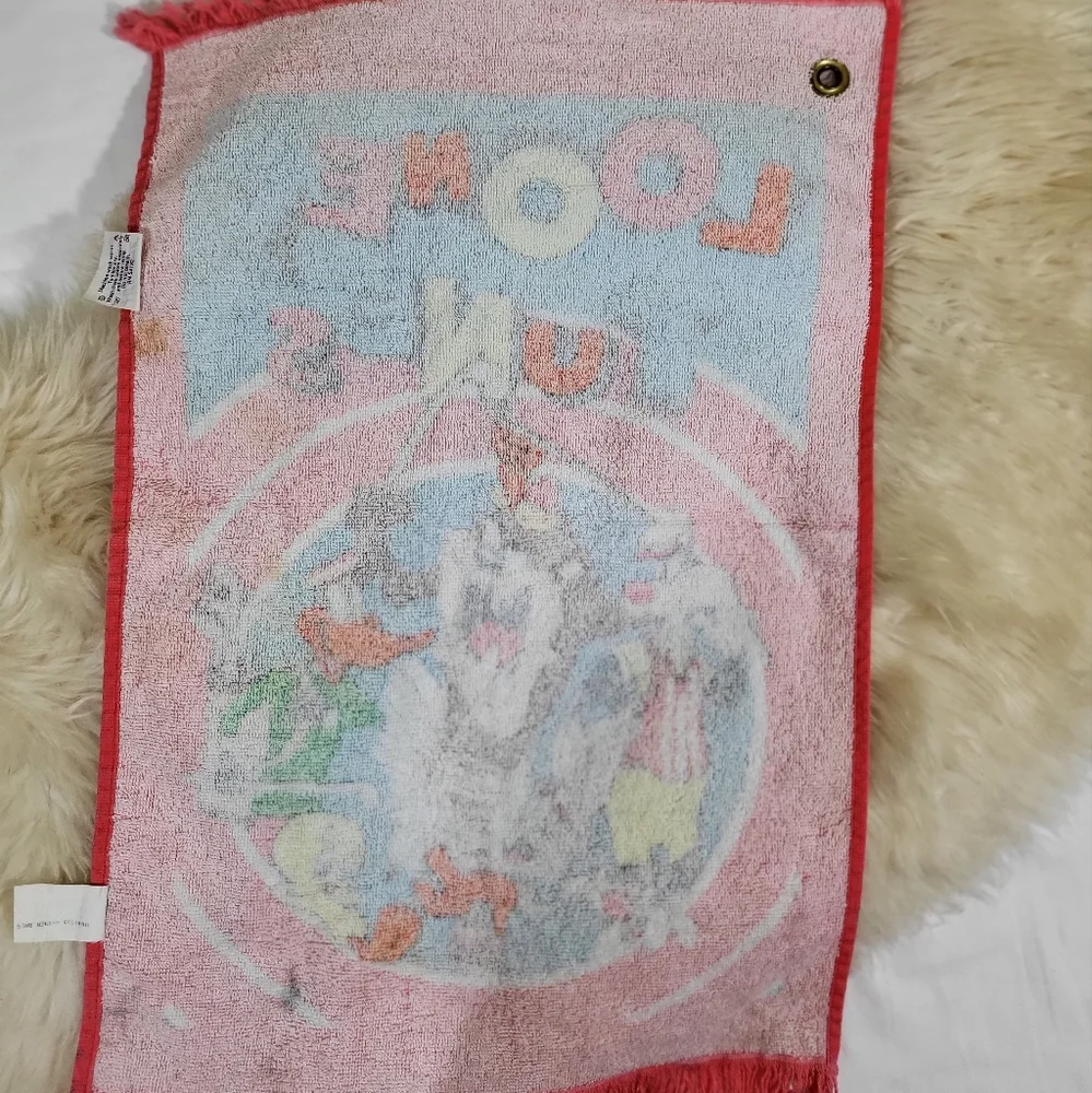 Vintage Looney Tunes Gang Hand Towel